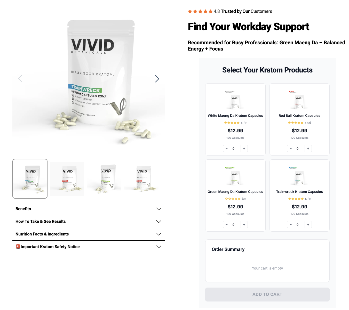 Vivid Botanicals buy box